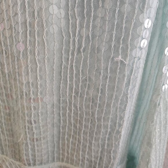 NEW | Mac Duggal 10569 Spaghetti Strap Ruffle Tiered Mint Green Mini Size 8 - Picture 8 of 10